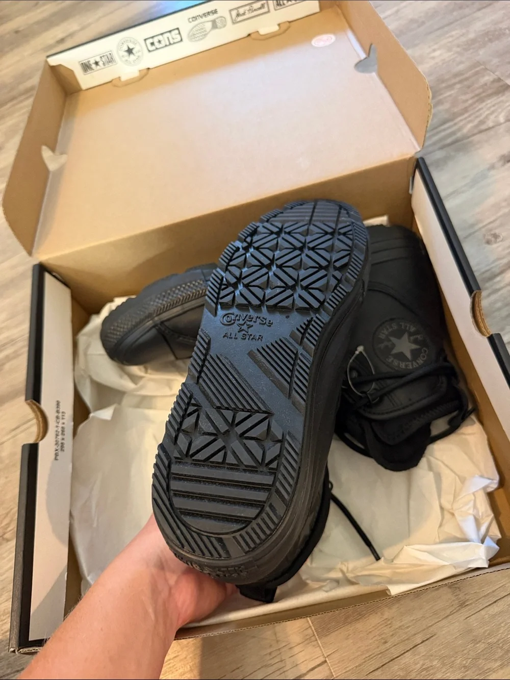 Converse Black High-Top Waterproof Utility Boots